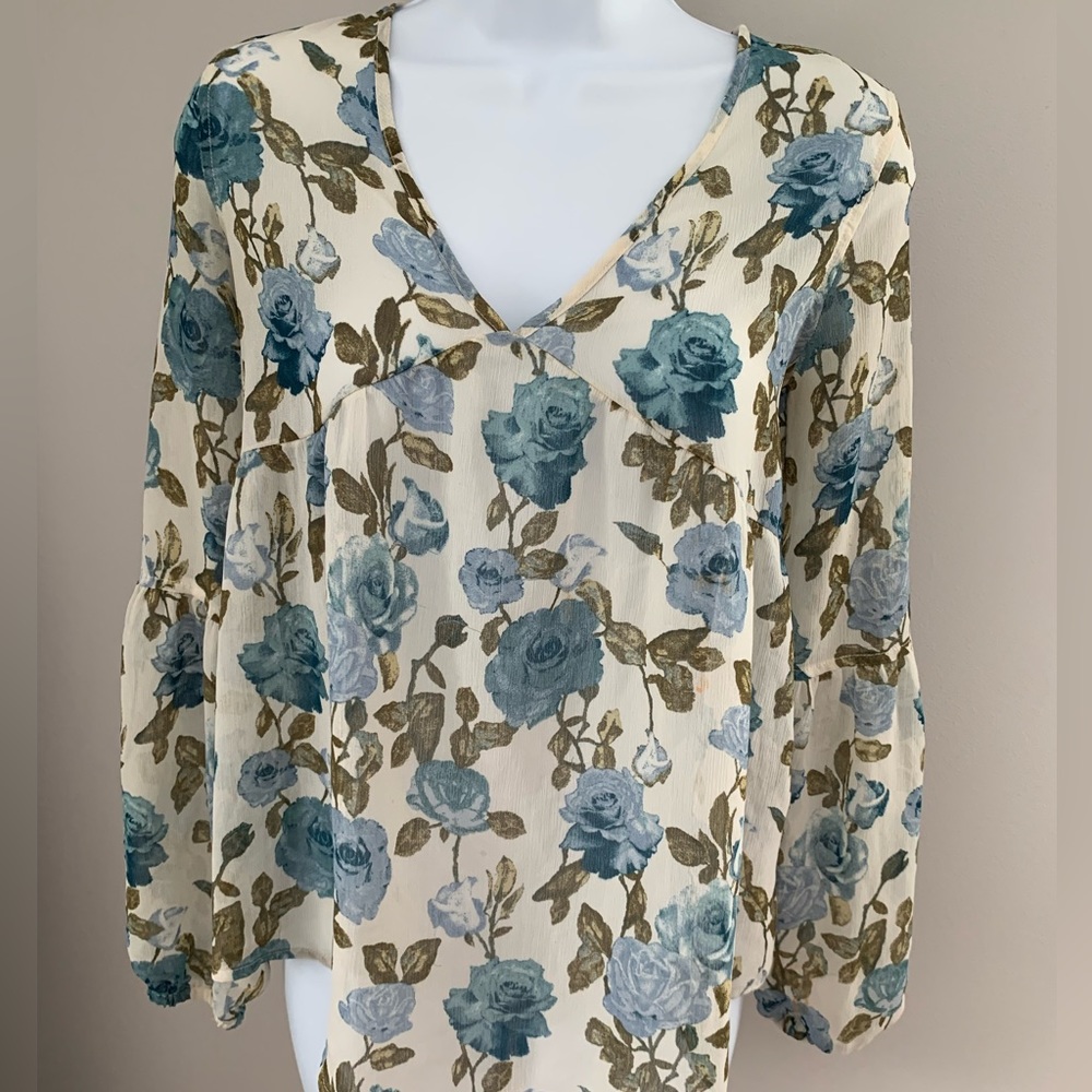 Mossimo Supply Company Floral Top